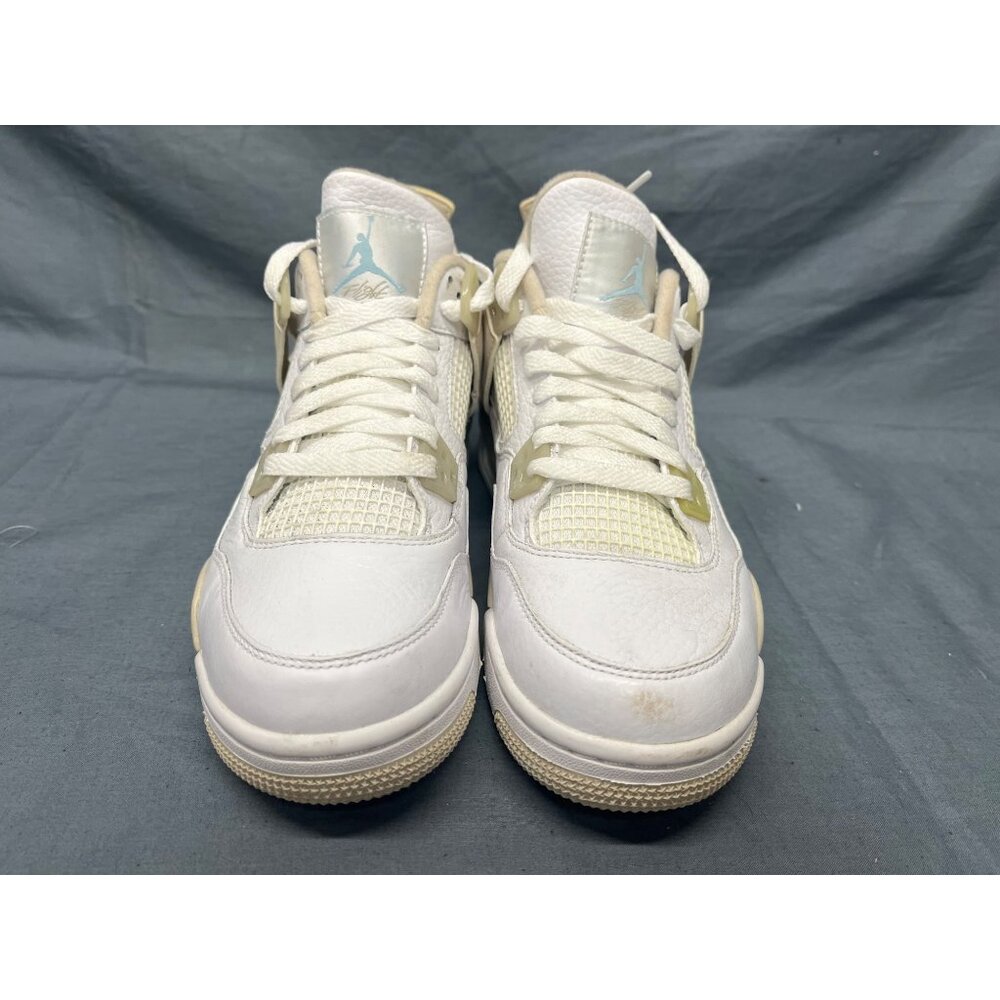 Nike Boys Air Jordan 4 Retro (GS) Sneakers Sand 487724-118 Size 6 DISPLAY MODEL! - Picture 3 of 16